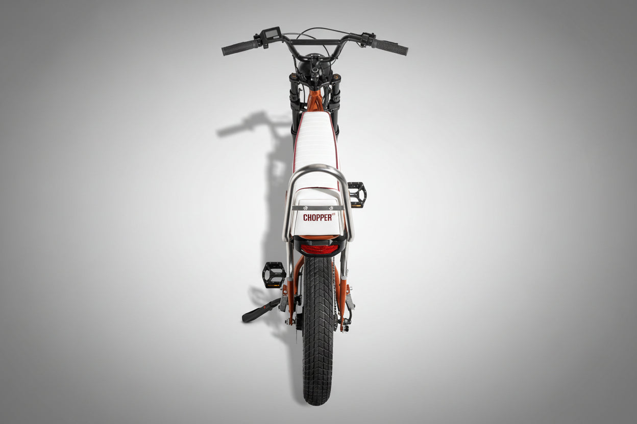 Bronze Chopper E Bike Back EChamp