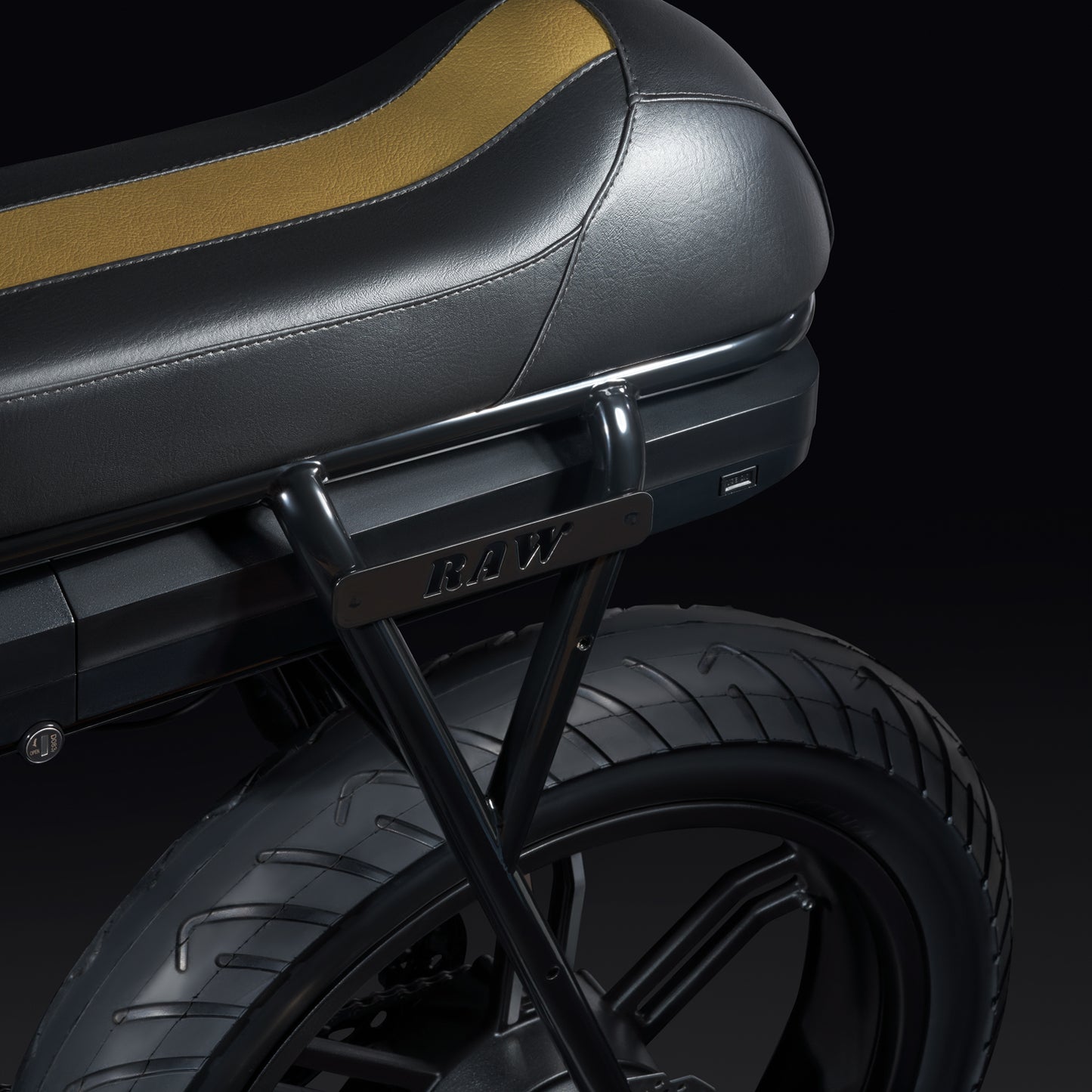 E-Champ JPS Retro Fat Tyre Electric Bike