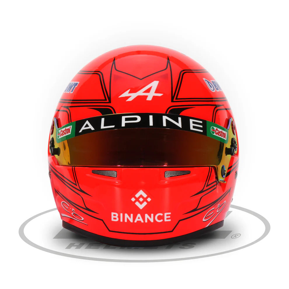 Esteban Ocon 1:2 Scale 2023 F1 GP Season Mini Helmet