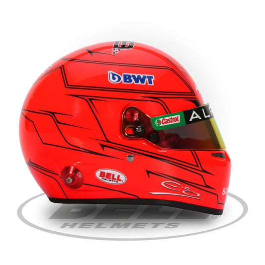 Esteban Ocon 1:2 Scale 2023 F1 GP Season Mini Helmet