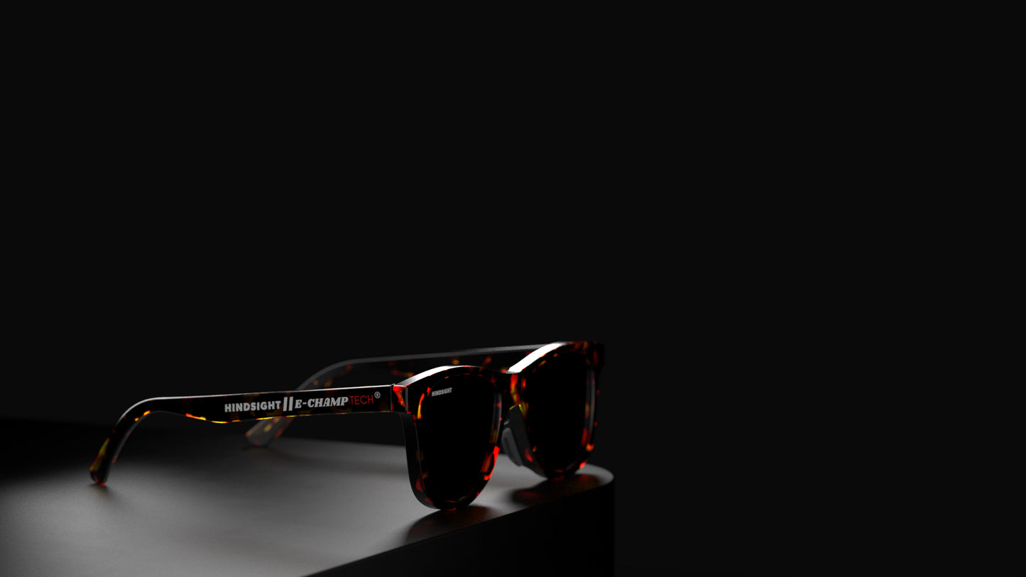 E-Champ HindSight Collaboration Artemis Rear View Cycling Glasses