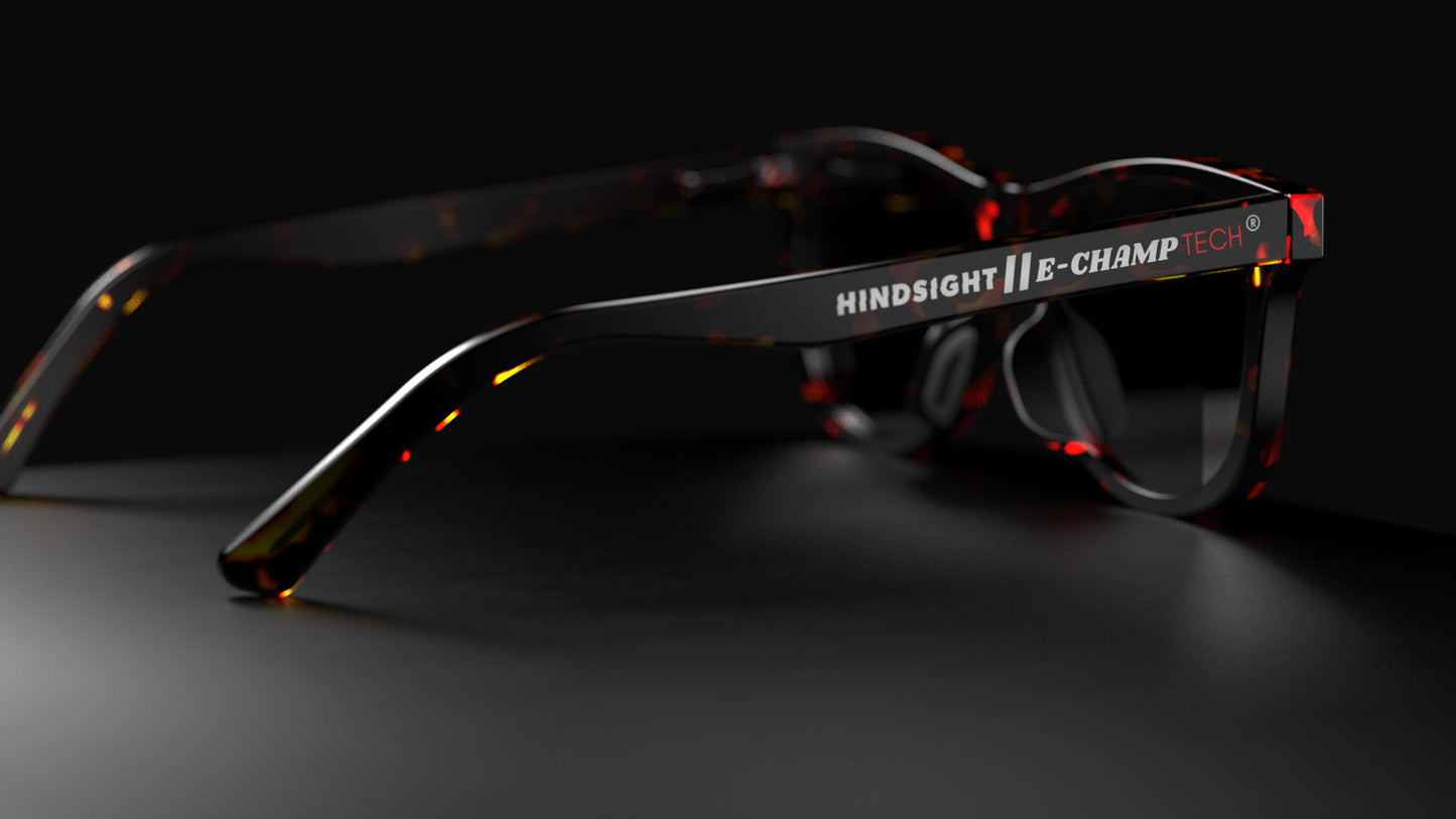 E-Champ HindSight Collaboration Artemis Rear View Cycling Glasses