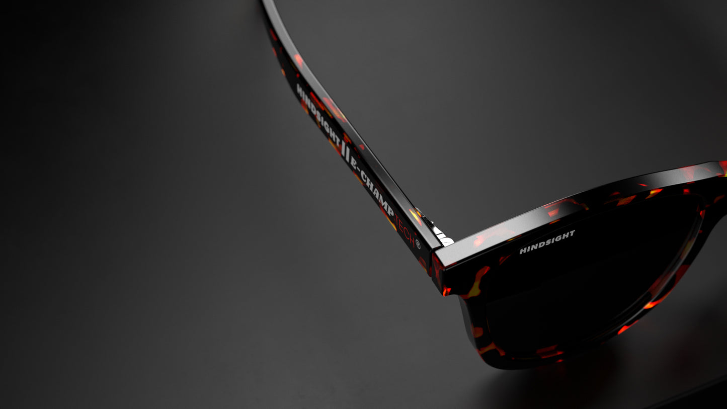 E-Champ HindSight Collaboration Artemis Rear View Cycling Glasses