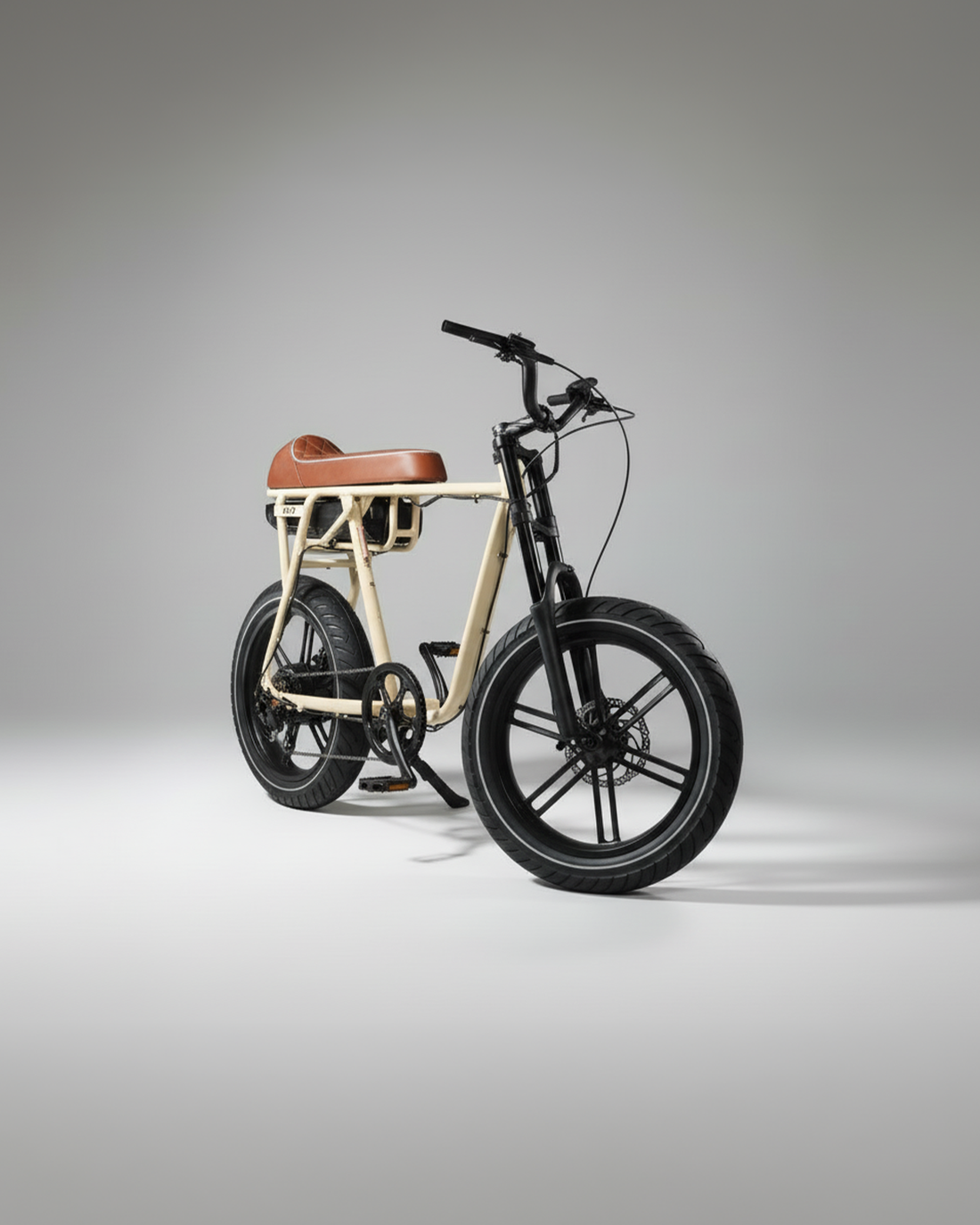 White Electric Bike 250W/500W | EChamp® RAW