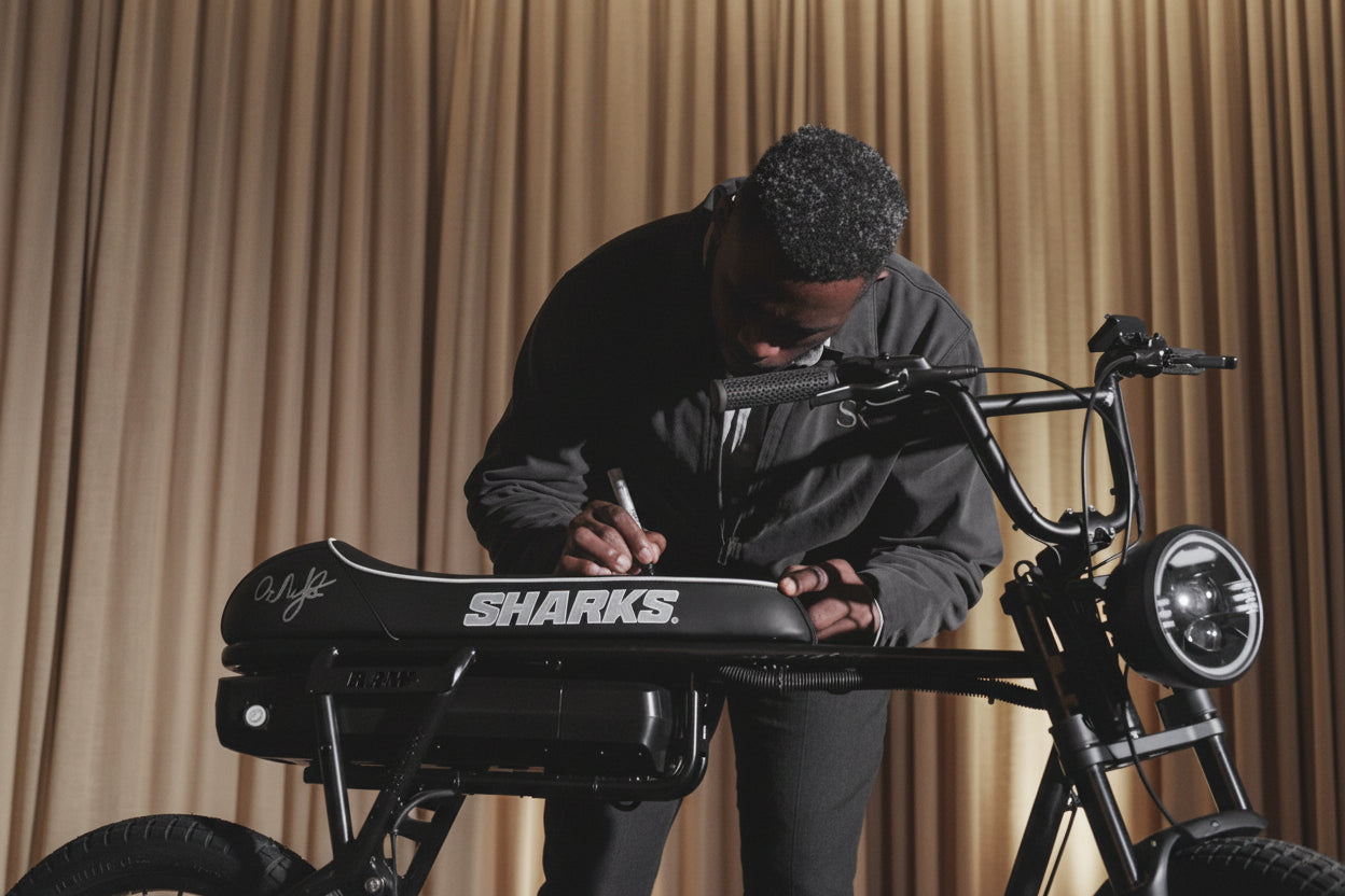 Siya Kolisi Signing EBike